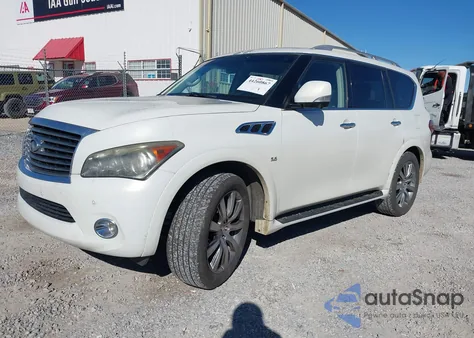2014 Infiniti Qx80 from USA, damaged, VIN JN8AZ2NF0E9555038